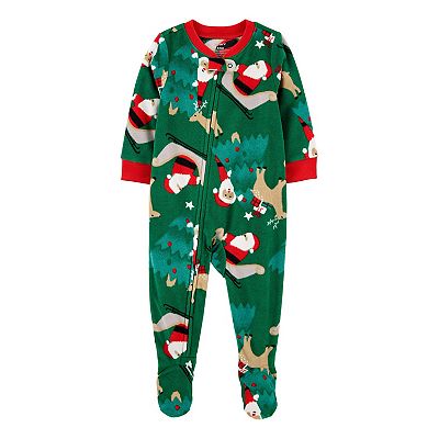 Christmas Pajamas Kohls Carters Pajamas Baby Carter's Santa