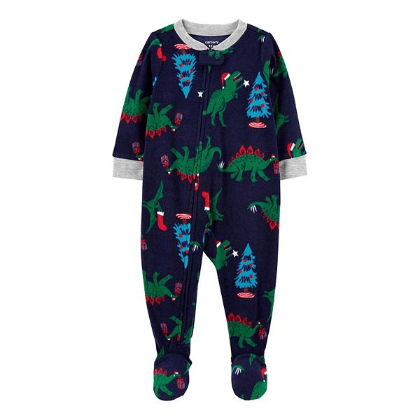 Carters christmas 2025 dinosaur pajamas