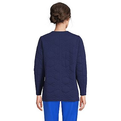 Petite Lands' End Insulated Cotton Long Jacket