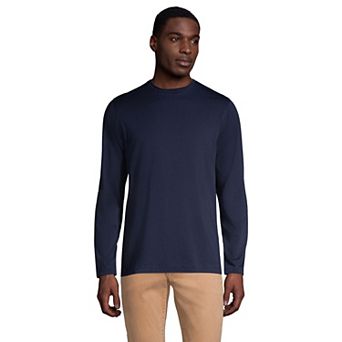 Big & Tall Lands' End Supima Crewneck Tee