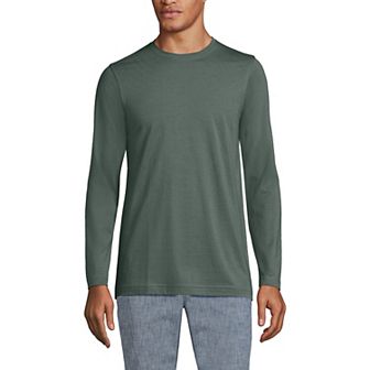 Big & Tall Lands' End Supima Crewneck Tee