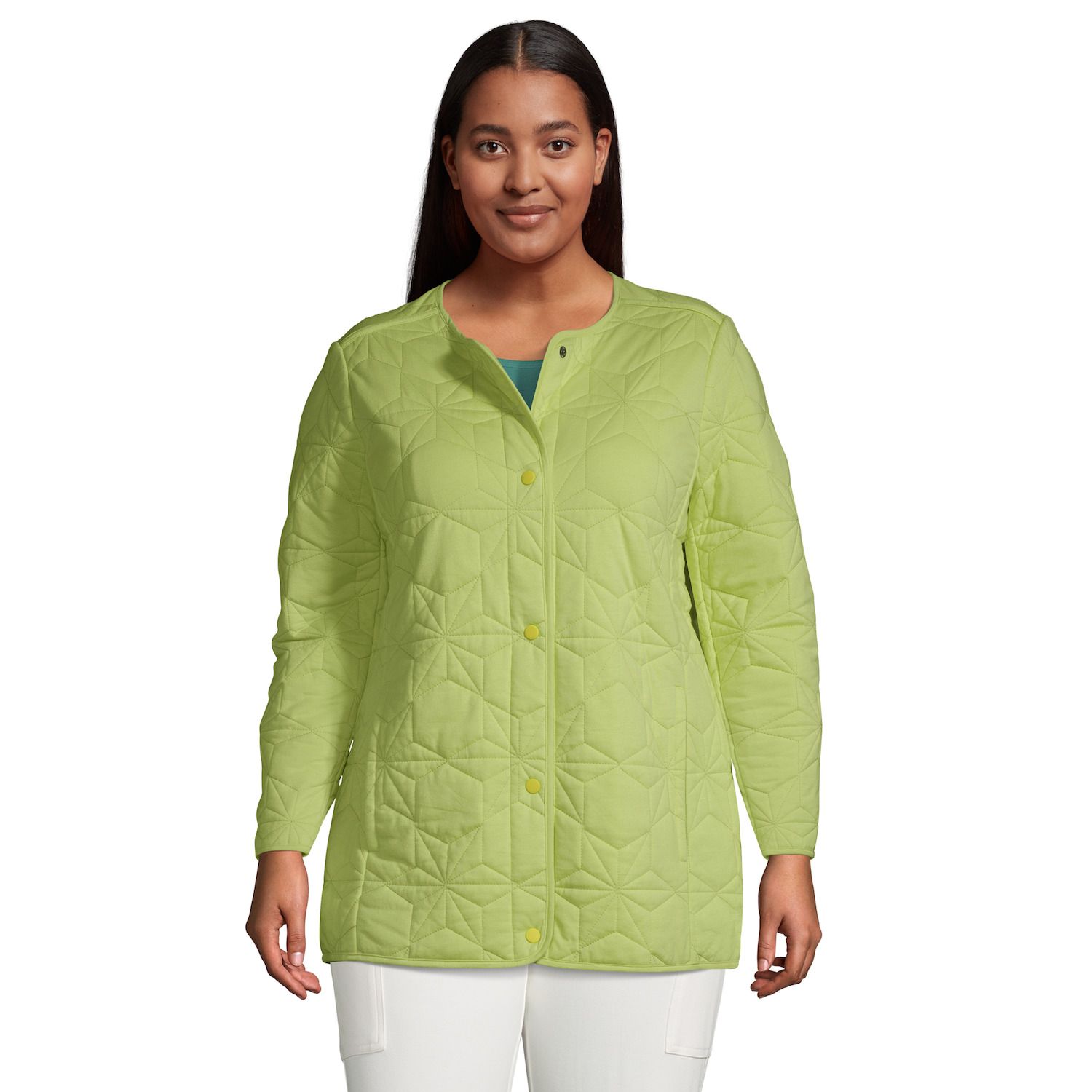 lands end plus size womens coats