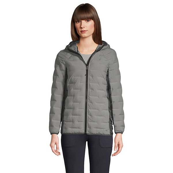 Women's Lands' End Hooded Insulated Down Jacket