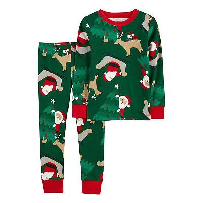 Baby Carter's Santa Pajama Set