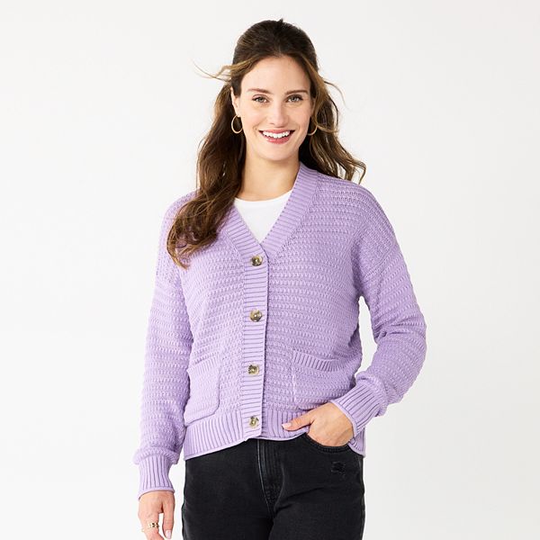 Women's Sonoma Goods For Life® Cropped Cardigan