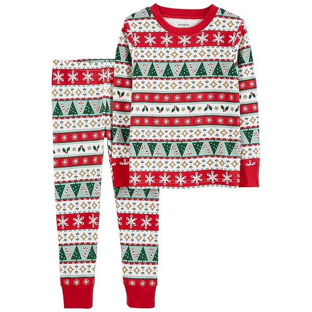 Buy Red Christmas Fair Isle Leggings 18-24 months