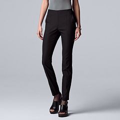 SIMPLY VERA VERA WANG Asphalt Capris Cropped Pant Light Weight Twill Capri  $22.99 - PicClick