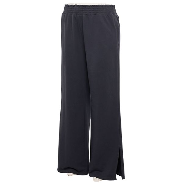 Plus Size FLX Paperbag HighWaisted WideLeg Pants