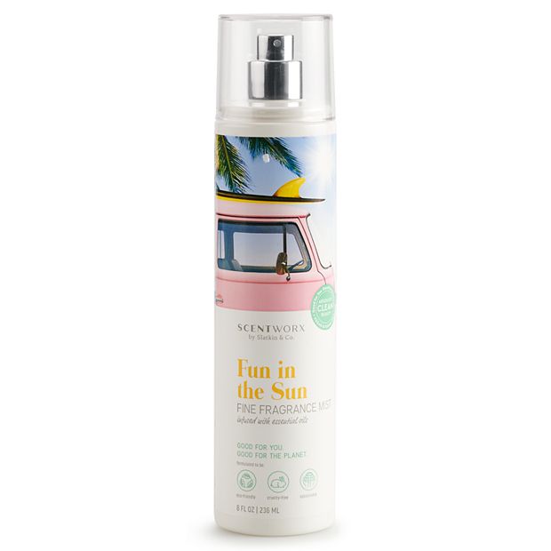 3 Bath & Body Works AT THE BEACH Fine Fragrance Mist Body Spray 8 oz