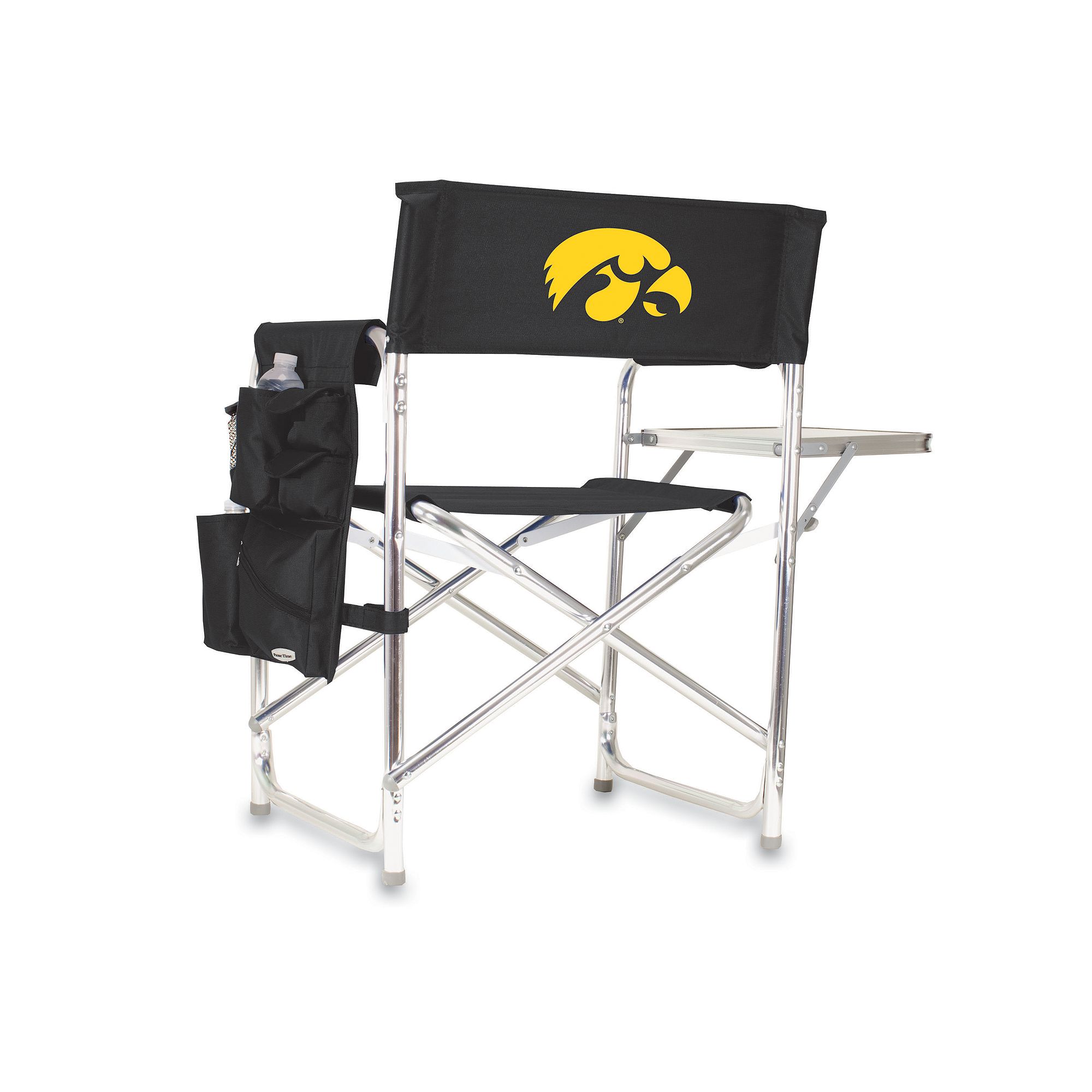 Iowa Hawkeyes Sports Chair, Black