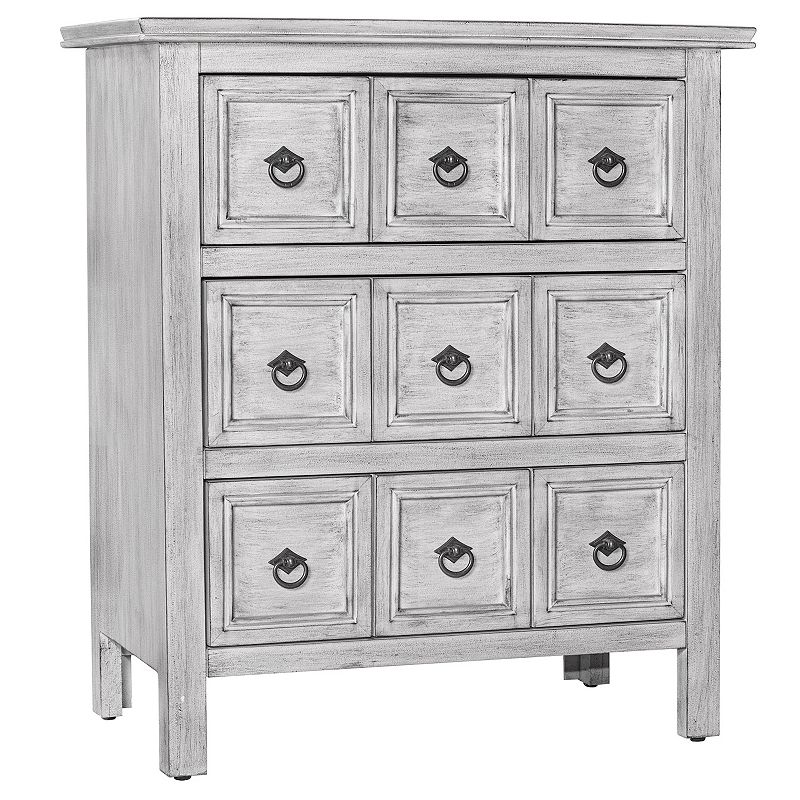 Hudson 3-Drawer Dresser, Grey