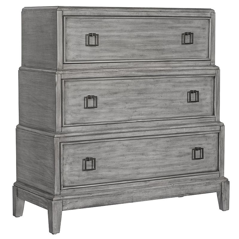 Newton 3-Drawer Dresser, Grey