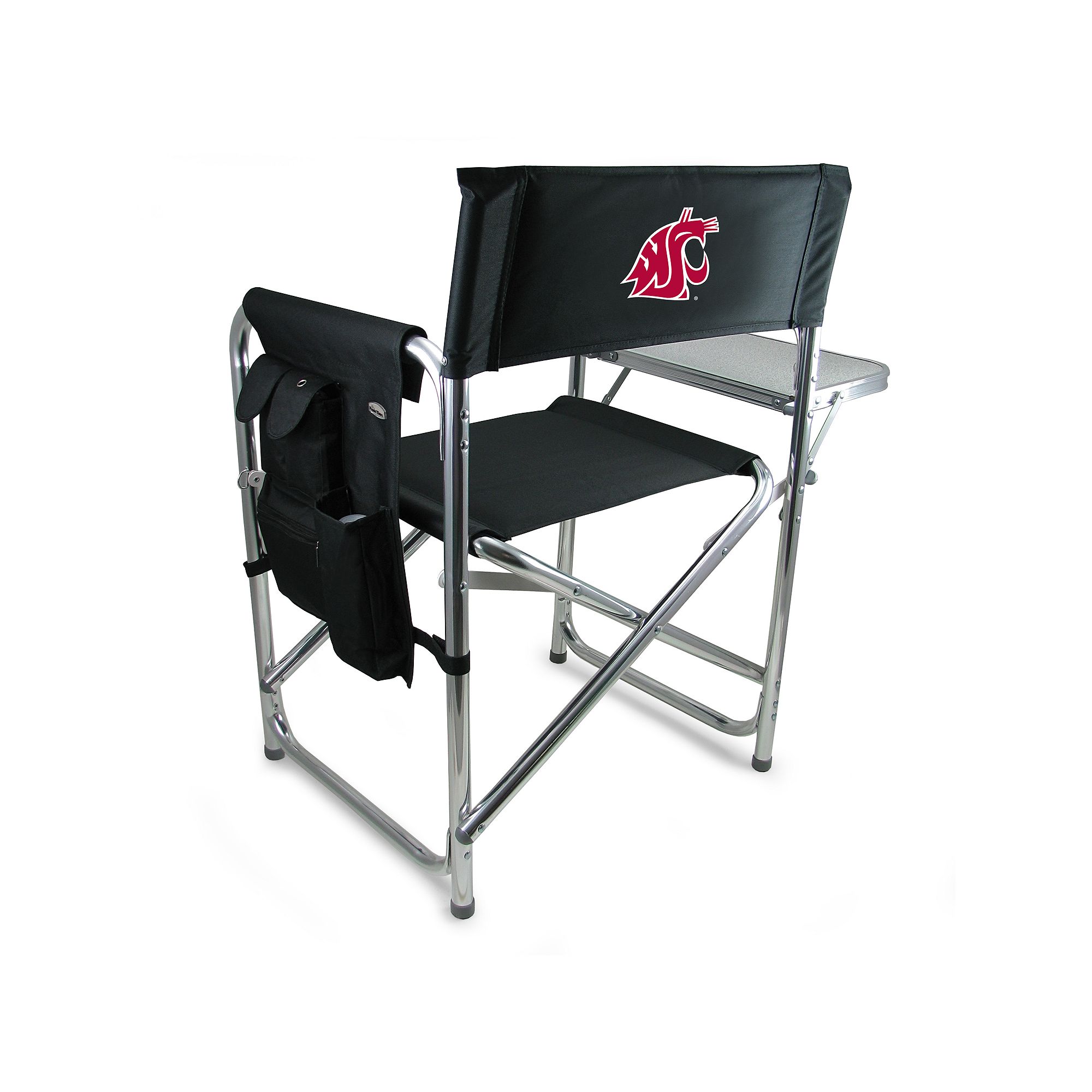 Washington State Cougars Sports Chair, Black