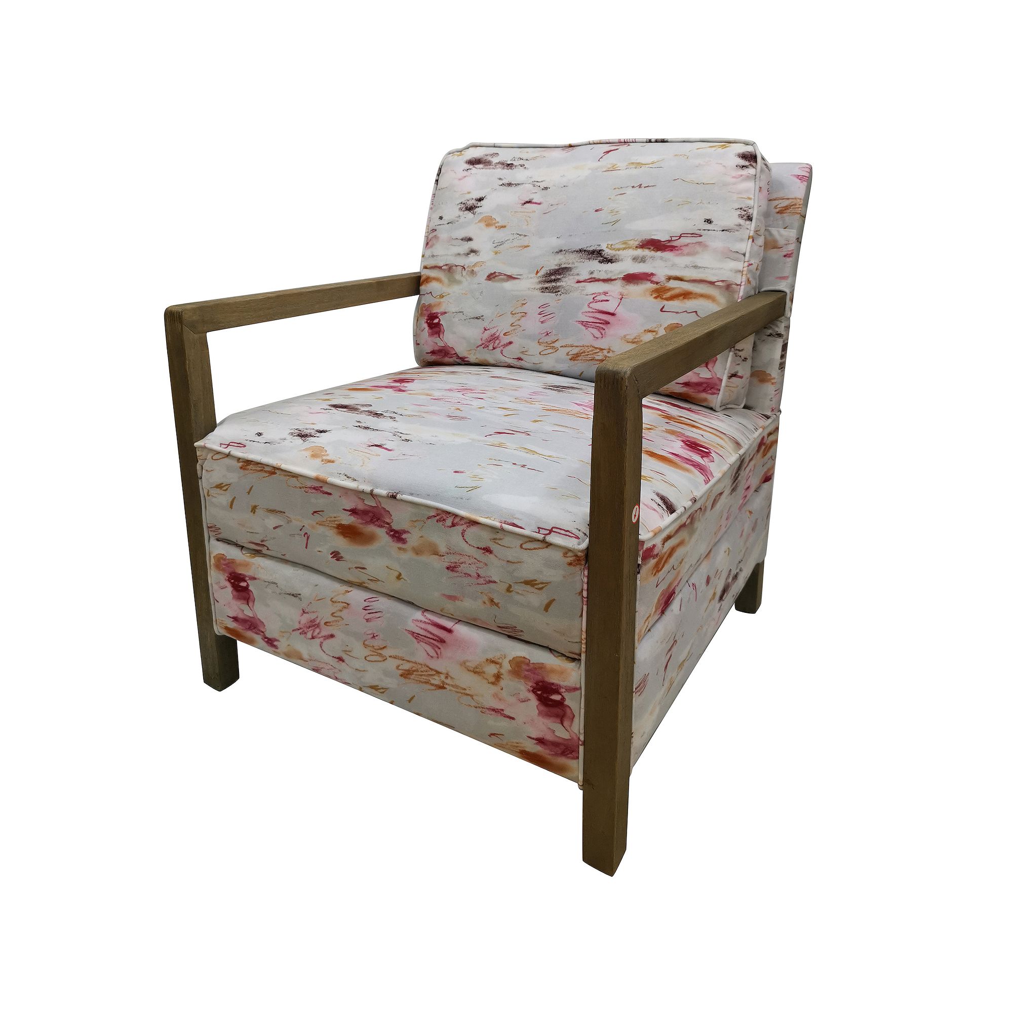 Laurel Accent Arm Chair, Pink
