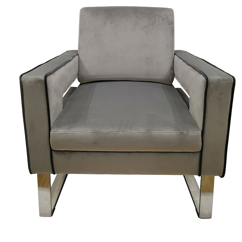 Newcastle Accent Arm Chair, Grey