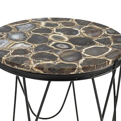 Baxter Marble Top End Table