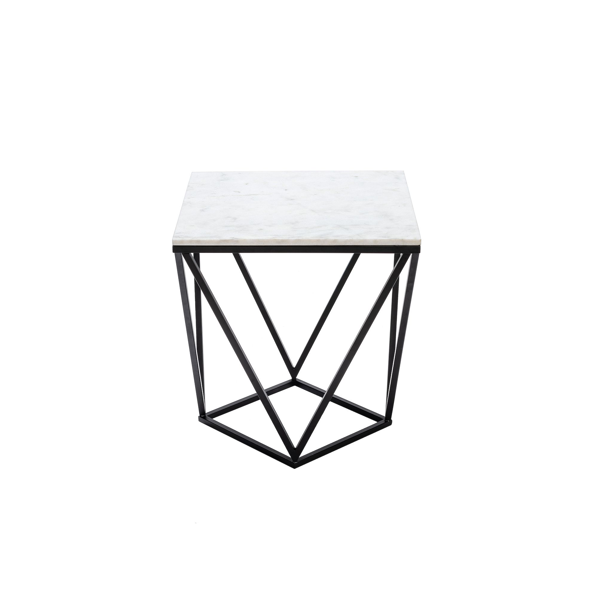 Baxter End Table, White