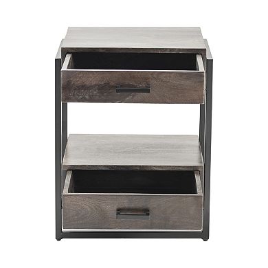 Beckett 2-Drawer End Table