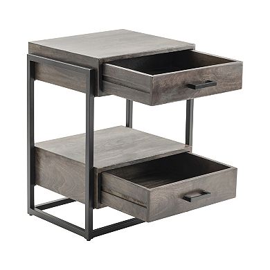 Beckett 2-Drawer End Table