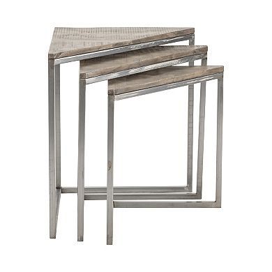 Bengal Manor Corner Nested End Table