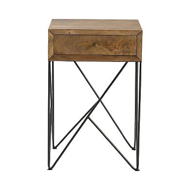 Bengal Manor Industrial End Table