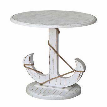 Harbor Distressed Anchor End Table