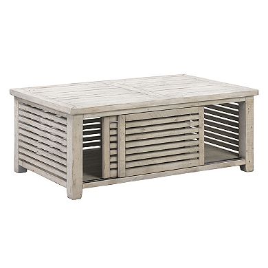 Pembroke Plantation Hudson Slatted Coffee Table