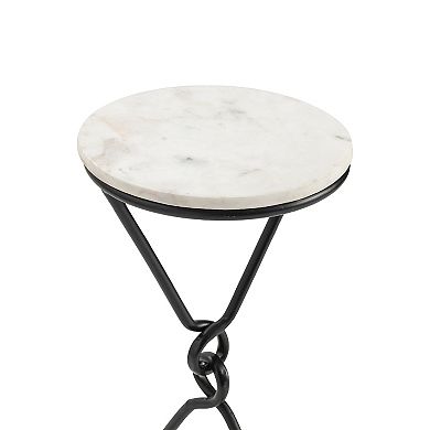 Sussex Marble Top End Table