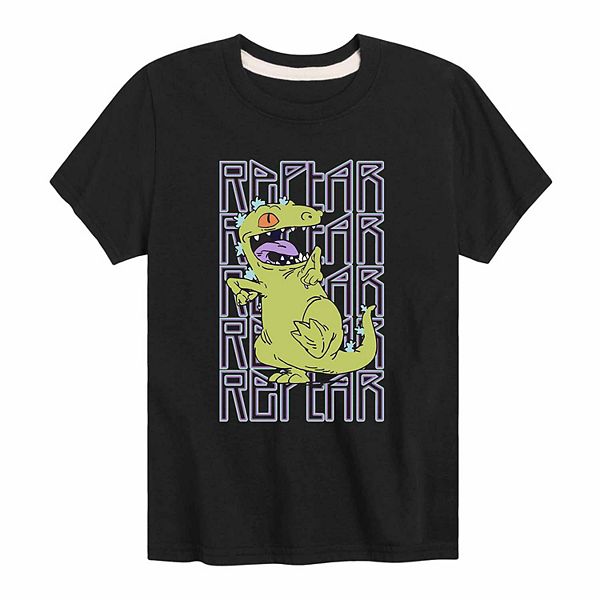 Boys 8-20 Rugrats Reptar Repeat Graphic Tee