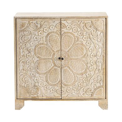 Meadow Carved Storage Cabinet