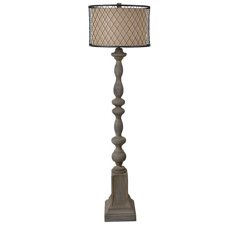 Rivoire Floor Lamp, Brown