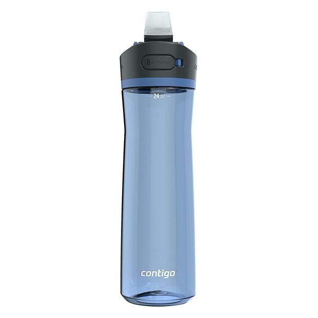 Contigo Water Bottle, Insulated, Contigo Stainless Steel, Jackson Chill 2.0, Licorice, 24 Ounces