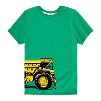 Boys 8-20 Yellow Truck Tee