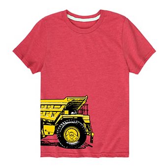 Boys 8-20 Yellow Truck Tee