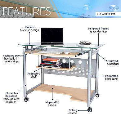 Techni Mobili Rolling Computer Desk