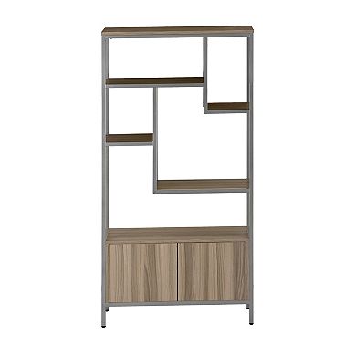 Techni Mobili Asymmetrical Display Cabinet