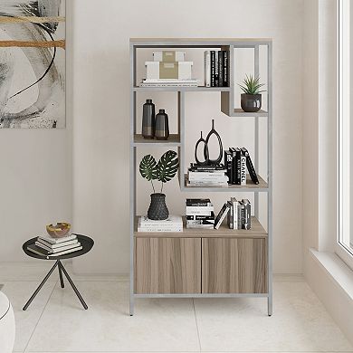 Techni Mobili Asymmetrical Display Cabinet
