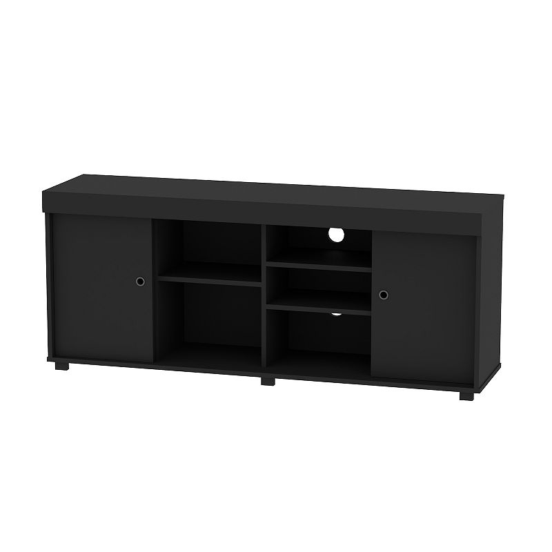 Techni Mobili Storage TV Stand, Black