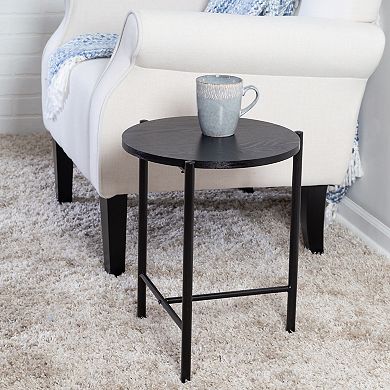 Honey-Can-Do Round End Table