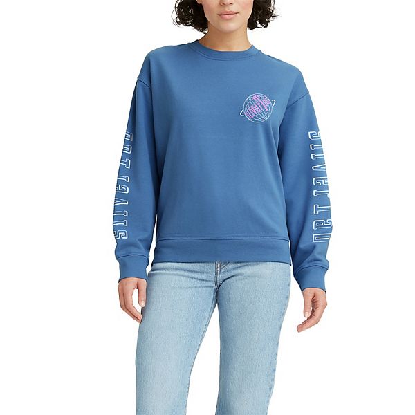 Women s Levi s Silvertab Graphic Logo Crewneck Sweatshirt