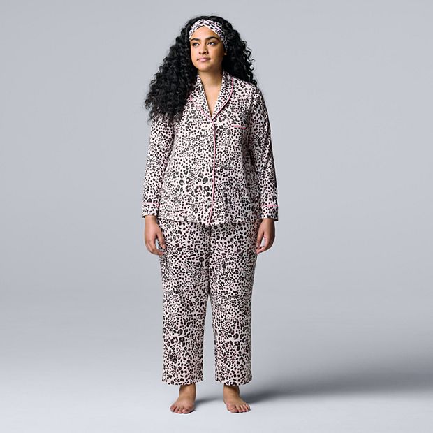 Plus Size Pajamas: Simply Vera Vera Wang PJs from Kohls