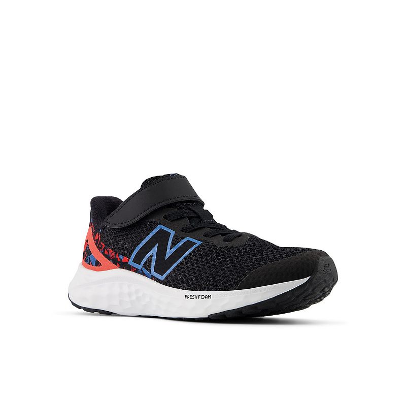 New Balance® Fresh Foam Arishi v4 Little Kids' Running Shoes, Boy's, Size: 2, Black Blue