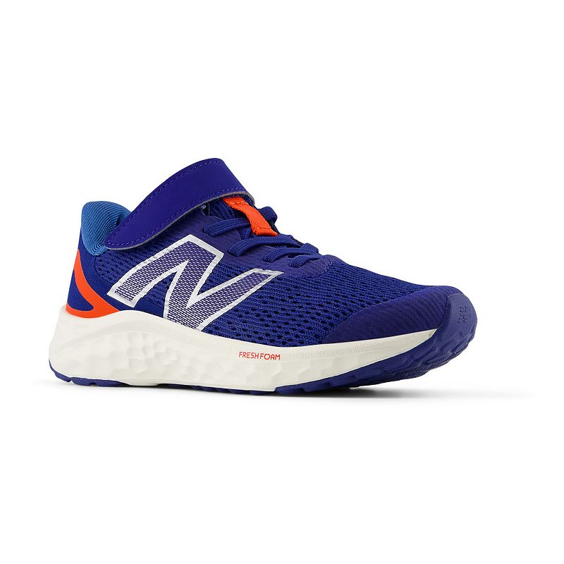 New Balance® Fresh Foam Arishi v4 Little Kids' Running Shoes, Boy's, Size: 11, Inkwell Neo Flame