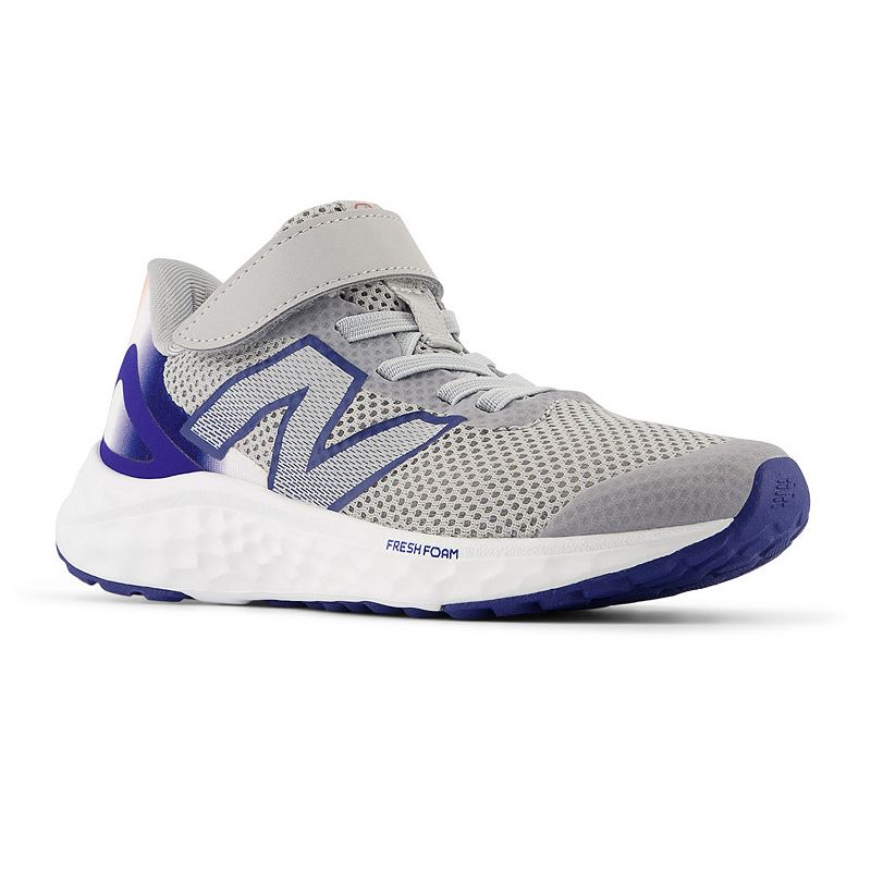 New Balance® Fresh Foam Arishi v4 Little Kids' Running Shoes, Boy's, Size: 1, Raincloud Gray