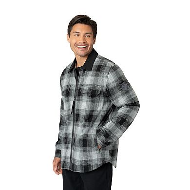 Men's Eddie Bauer Favorite Flannel Faux Shearling Lined Shacket