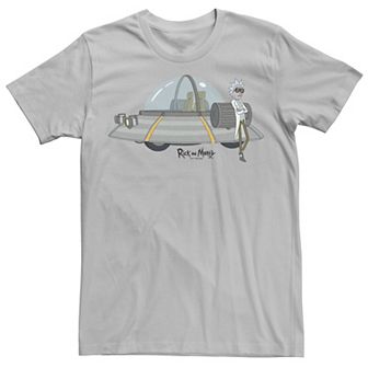 Men's Rick & Morty Spaceship Portrait Tee