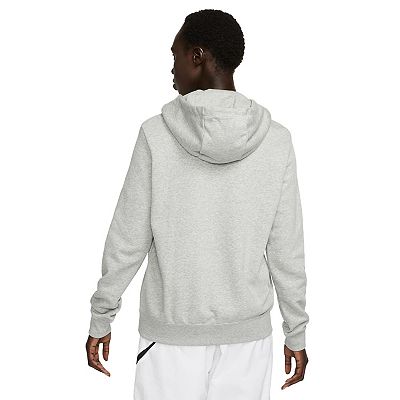 Nike grey cowl neck hoodie on sale