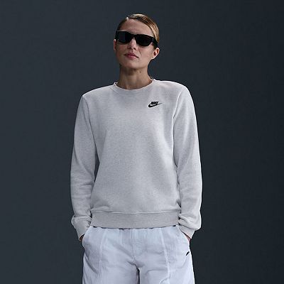 Nike embroidered crewneck deals sweatshirt