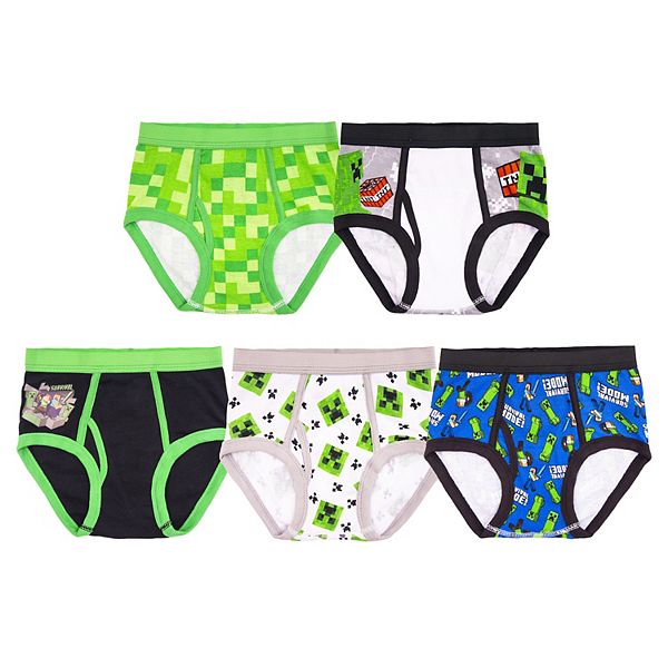 Minecraft underwear 