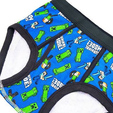 Boys 4-8 5-Pack Minecraft Briefs